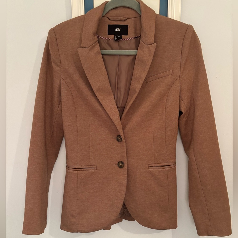 H&M Women's Brown Suit Jacket